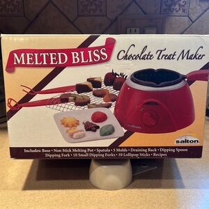 Melted Bliss Chocolate Treat Maker - Red by Salton